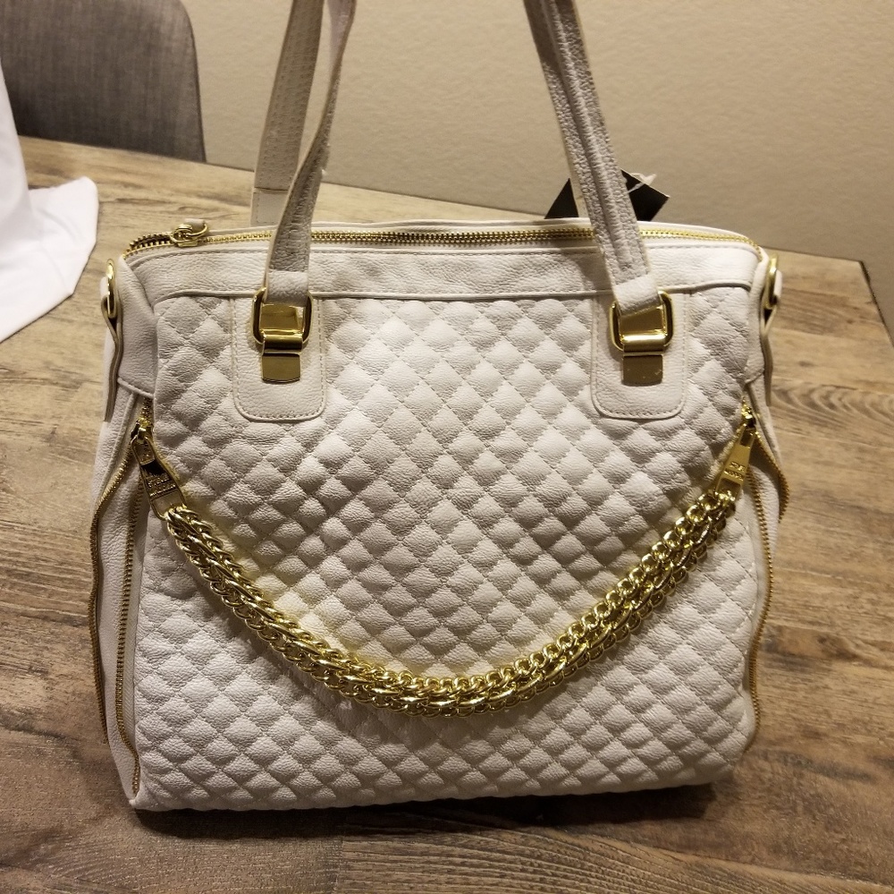 New White Steve Madden Large Bag